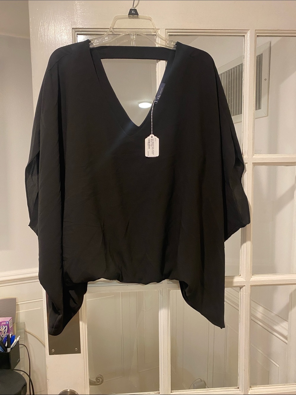 KLD Signature size Large Blouse New With Tags